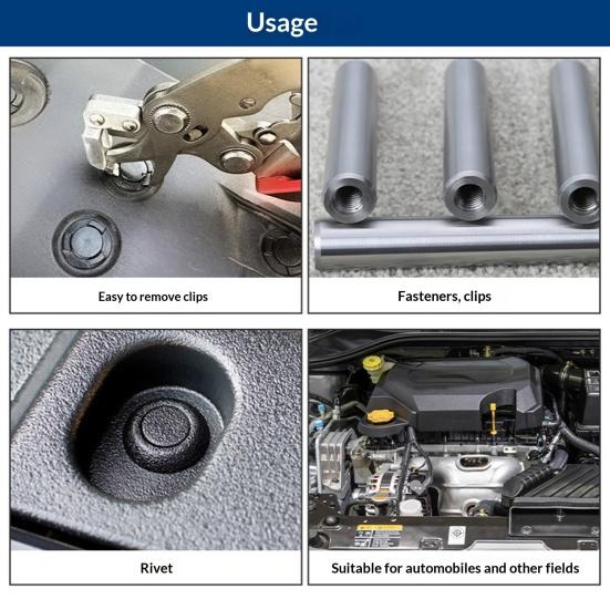 Car Clip Plier Disassembly Duty Spring Clip Removal Tool Loaded Car Tool Heavy Multi-Functional Automotive Panel