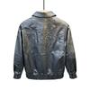 Men's Retro PU Leather Motorcycle Jacket - Casual, Cool, Versatile Winter Coat