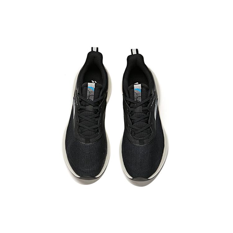 New Anta Running Collection Breathable Low Top Running Shoes Men's Black 112125520-1