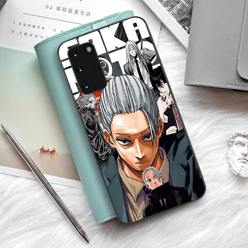 New Anime Sakamoto Days Phone Case For Samsung S 24 Fe 25 Ultra Plus 20 Lite 21 30 22 23 24 22 Ultra 5G Fundas