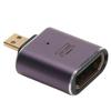 HD Multimedia Interface Female to Micro HD Multimedia Interface Adapter with LED Light 48Gbps