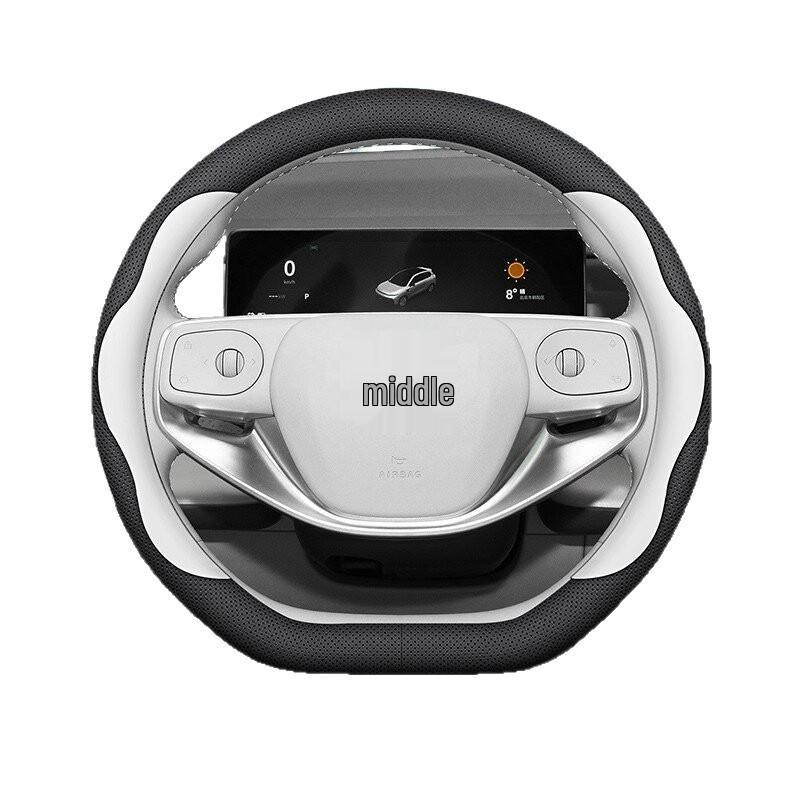 Vlastní potah volantu z pravé kůže pro modely Leapmotor B10/2026 v barvě Star Heng Purple