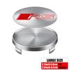For Audi  A360MM 63MM 68MM Car Wheel Center Cover Badge Hub Caps Emblem Decoration for AUDI S RS R A3 8P S3 A4 B6 B7 A6 A5 Q3 Q5 Q7 A2 A7 A8