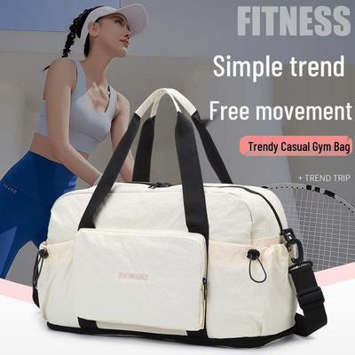 Bolsa de Viagem Expansível Leve para Mulheres com Separação Úmido/Seco e Capacidade para Yoga Fitness
