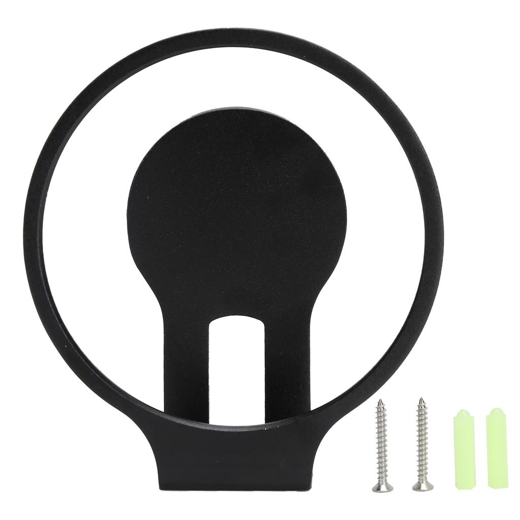 Høyttalerstativ Stødig Pålitelig Veggmontert Høyttalerholder Oppbevaringshylle for HomePod MiniSvart