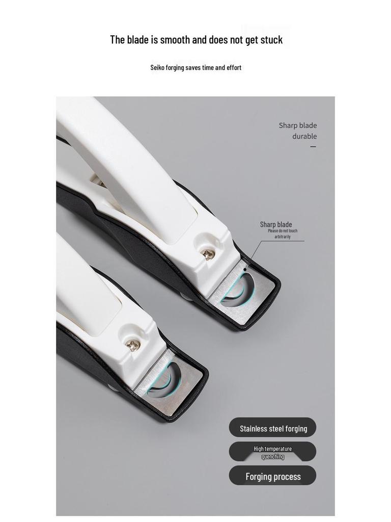 Multi-Functional French Tip Nail Shaping and Anti-Splash Clip Tool