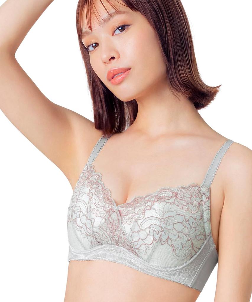 Compact Bust Reduces Fits up to G Plus Size GY F80 Wing/Wacoal Bra, Enhancer, Height, Cup, Bra, KB6100, Women's,
