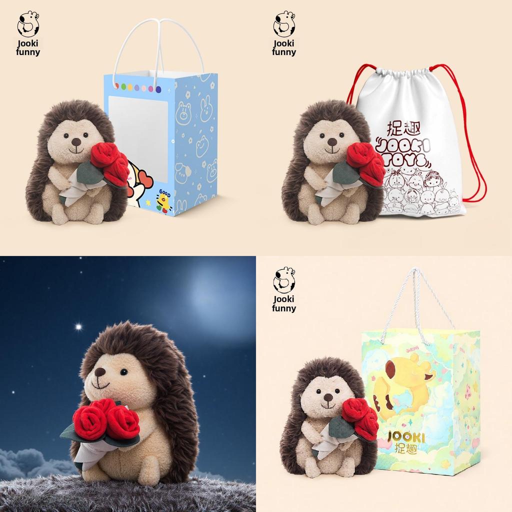 Hedgehog Plush Toy With Pp Cotton Filling For Kids Bedroom Decor And Gift Idea