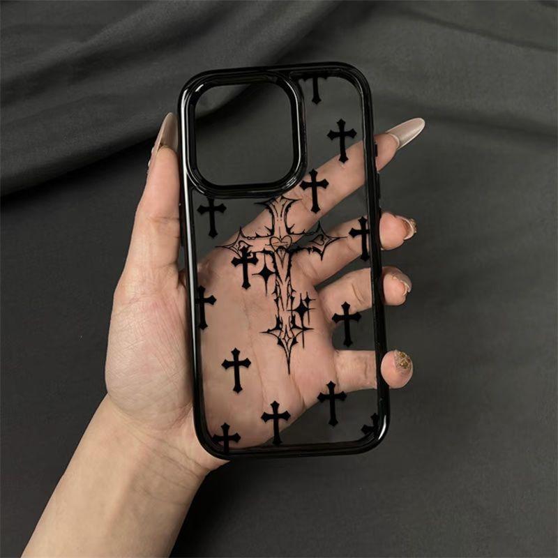 

Dark Wind Cross New Model Applicable To IPhone16promax Apple 15Pro Mobile Phone Case Hard Case 14 Boys Q8839QQ-Apple 17PROMAX