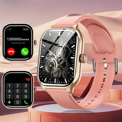 Smartwatch 2025 Nuova Chiamata Vocale Monitoraggio della Salute 24 Ore Oltre 100 Modalità Sportive Smartwatch Bluetooth per Uomo Donna Display 2.01