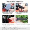 Anti Slip Grip Heated Hand Grips Suitable for Bikes Motorcycles ATVs with 3 Speed Adjustable Temperature Fast Heating ABS