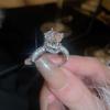 Zirconia Diamond Geometric Heart Open Ring - Fresh High-end Jewelry for Index Finger