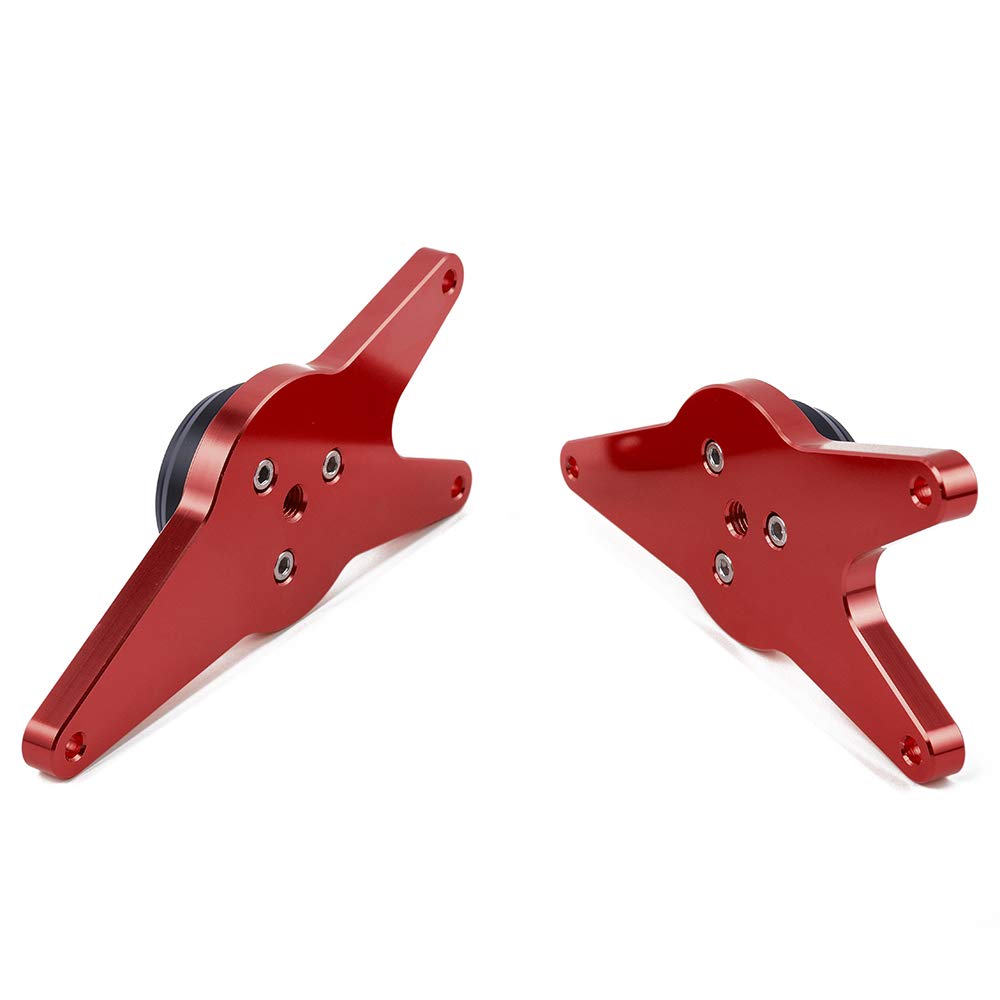 [SUKI RACING] Aluminum Alloy Engine Slider Engine Guard Engine Protector for CBR250R 2011-2015 (Red)