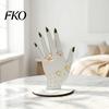 Decorative Jewelry Stand Hand Shape Ring Holder, 2D Wooden Display for Desktop Organizer Rings Necklace, Minimalist Dresser Decor, Gift Women Holder