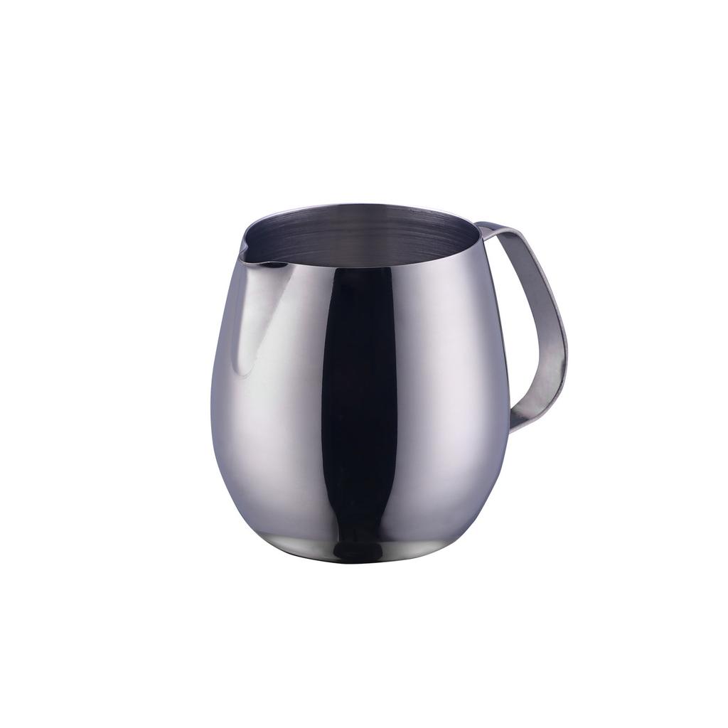 10oz Stainless Steel Milk Frothing Pitcher – 300ml Precision Spout for Latte Art, Barista-Grade Steaming Jug, Coffee Accessories