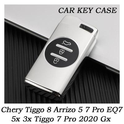 New TPU Car Key Case for Chery Tiggo 8 Arrizo 5 7 Pro EQ7 5x 3x Tiggo 7 Pro 2020 Gx Keychain Holder Auto Accessories Key Cover Shell