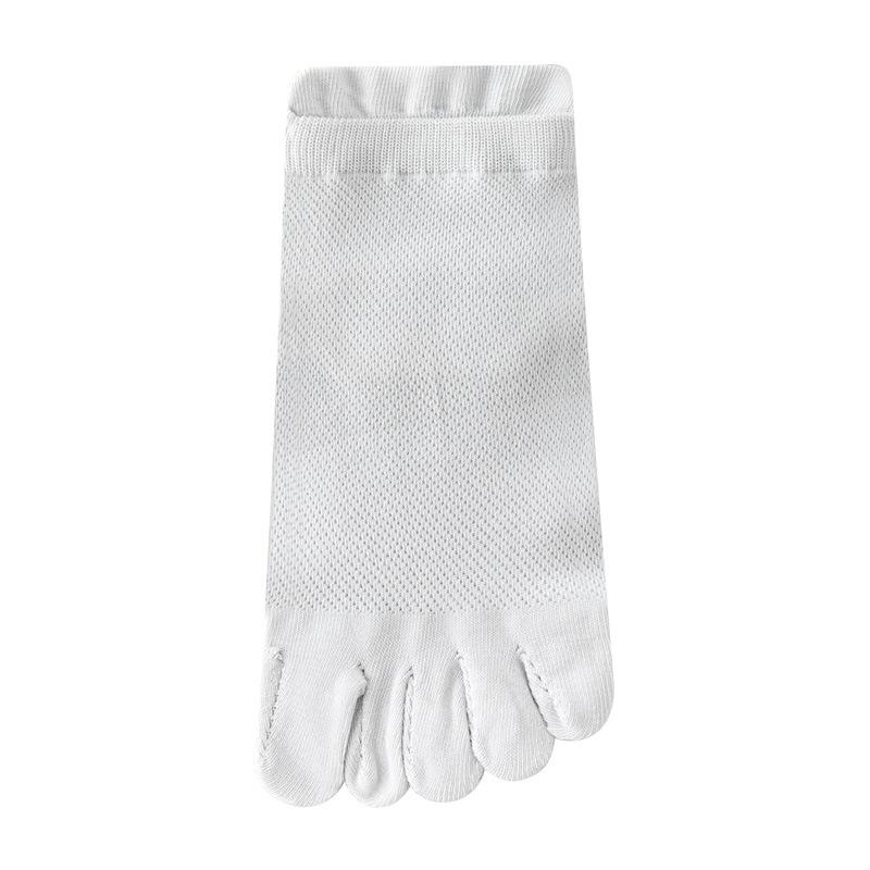 Five-finger Socks, Pure Cotton Thin Antibacterial Toe Socks with Mesh, Breathable and Odorless Toe Socks, Anti-athlete's Foot Socks