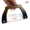 Wooden Bag Handle Decorative  Square Wood Strap Solid Color Hand Bag Replacement Accessories Diy Women'S Clutch Bag Handle