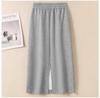 Women's Autumn/Winter Fleece-Lined or Regular Midi Skirt Sweatshirt Dress, Plus Size, Elastic Waist with Drawstring