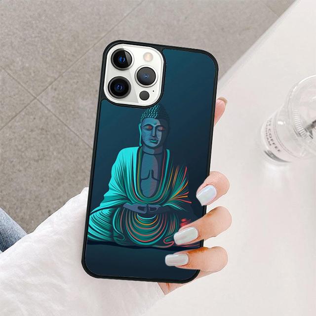 Buddha Budha Handyhüllen Cover Für iPhone 17 Air 16 15 14 13 Pro Max 12 11 Pro Max Max SE 2020 6S Plus Hülle