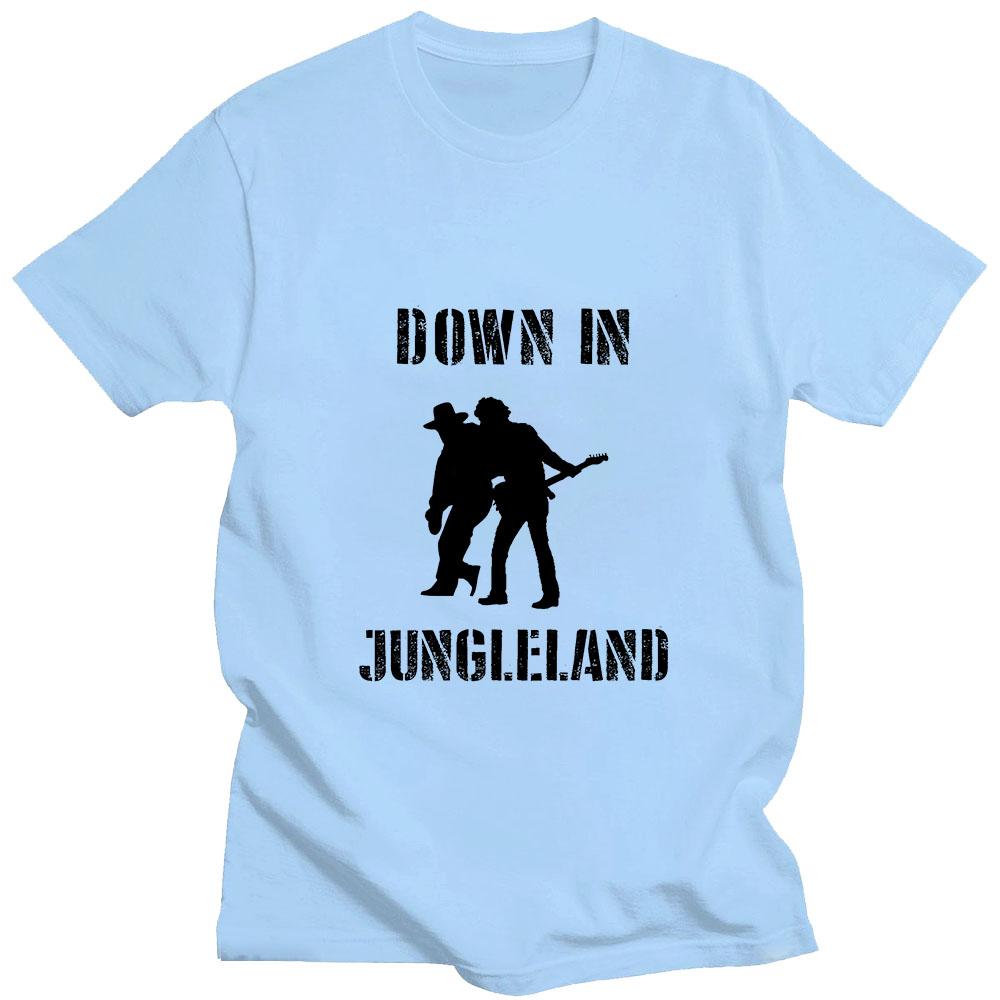 Bruce Springsteen T Shirts For Spring Summer Gothic Tee-shirt Cartoon Print O-neck Cotton Tshirt Camiseta Hombre Casual Tees