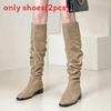 Classic Womens Overtheknee Boots With Waterproof Platform For Fall Winter Wear