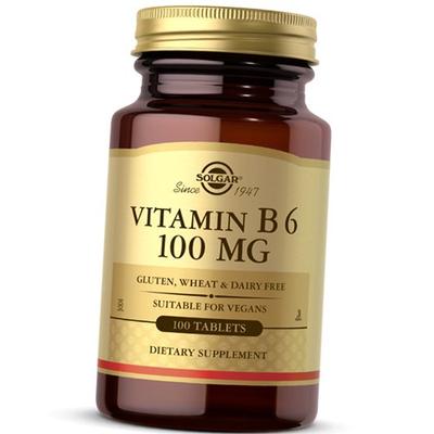 Vitamin B6 (Pyridoxine), Vitamin B6 100, 100tab (36313132)