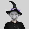 Authentic Latex Goblin Mask With Hat For Halloween And Various Celebrations Holiday