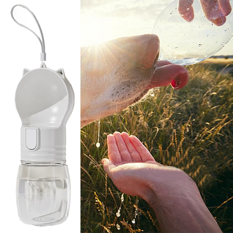 Dog Water Bottle Dispenser Leakproof Drinking Feeder Water And Food Dispenser Convenient Dog Water Bottle Bowl Dog Travel Water