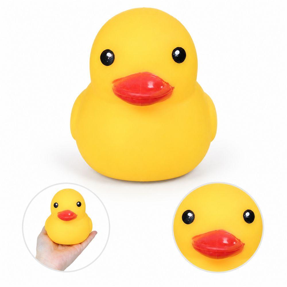 Soft Texture Giant Duck Pinch Toy TPR Stress Relief Fidget Toy Duck Squeeze Fidget Toy Kids Adults