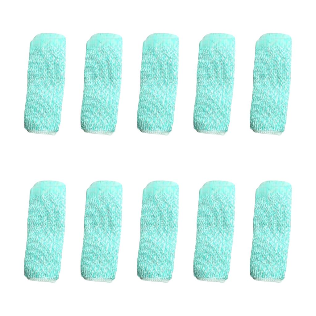 Pack Of 10 Cut Resistant Finger Cots For Kitchen Garden And Sculpture Protection With Breathable And Reusable Design