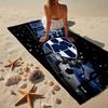 Football Club Emblem Beach Towel, Super Soft Microfiber, Gift for Her/Him, Birthday, for Pool, Beach, Travel, Home Decor Fan Gifts