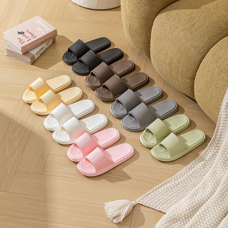 Sommer Indoor/Outdoor Squishy Hausschuhe für Damen & Herren - Coole, Bequeme Schuhe für Badezimmer, Wohnzimmer oder Schlafzimmer