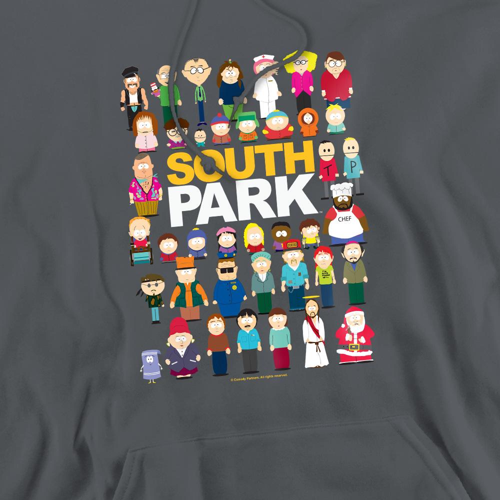 South Park Mens Full Cast Hoodie