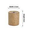 Copper coin cover purple clay pot cover holder lid holder pot holder ceramic retro cover bowl cover holder, tea ceremony tea pet