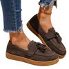 Women's Plus Size High-End All-Season Fashion Loafers Flats