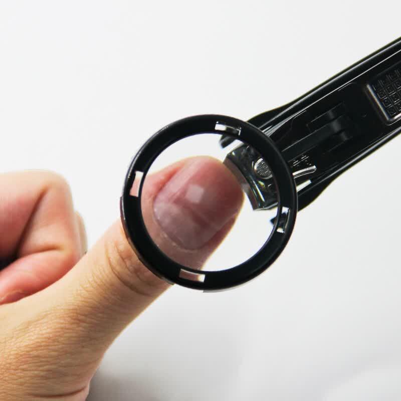 Jindarimei Extra Large Nail Clipper with Magnifying Glass