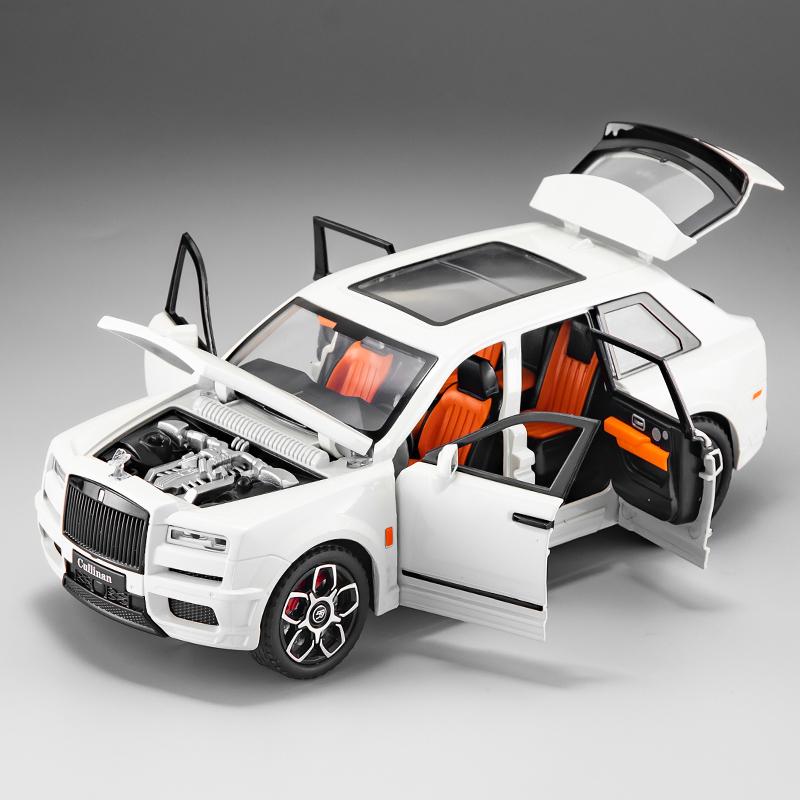 1:20 Rolls Royce Cullinan Ultra Luxusní Plnohodnotný SUV Domácí Dekorace & Sběratelské Předměty Hobby Displej Ozdoby Sváteční Dárek