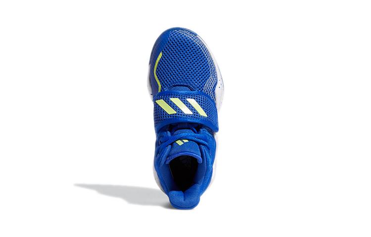 adidas Slip Resistant Abrasion Resistant Low Top Children's Basketball Shoes Children Aged 3 7 Years Old GZ0113