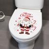 Merry Christmas - Fun Stickers - Santa Claus - Bathroom - Toilet Decoration - Wall Decor