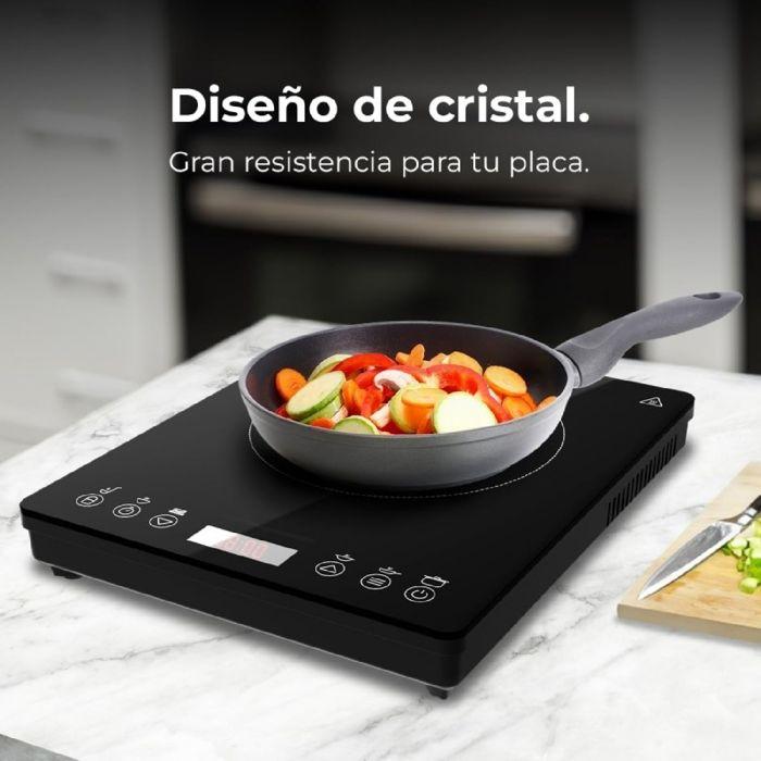 Cecotec Portable Induction Hob 1 Zone Full Magma Slim. 2000w Power Adjustable In 8 Levels
