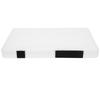 A5 Document Organizer Box Black Button Closure Clear Plastic Storage Box Slim Portable File Holder Office Scrapbook Paper
