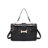 French Fashion Niche Design Portable Small Bag Women's 2025 Autumn New Crocodile Pattern High-value Small Square Bag