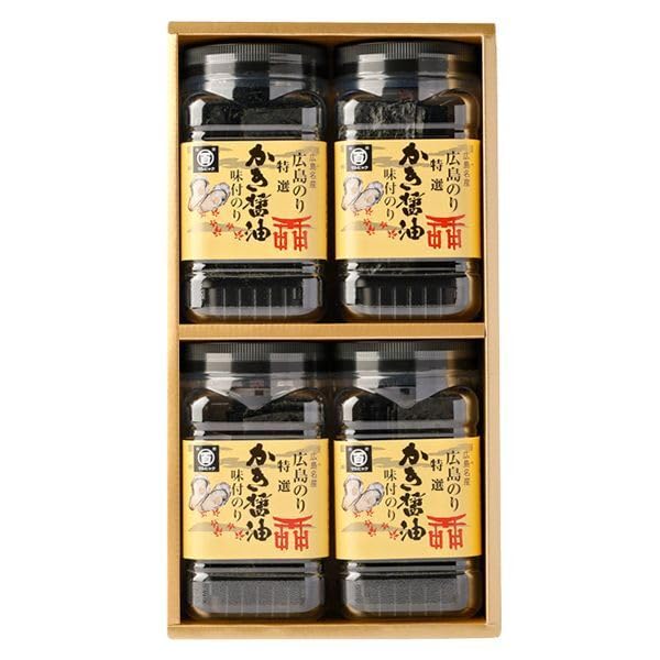Hiroshima Nori Special Oyster Soy Sauce Seasoned Packaged Gift Souvenir Treat Thank You Return (Toku Kaki-20H)