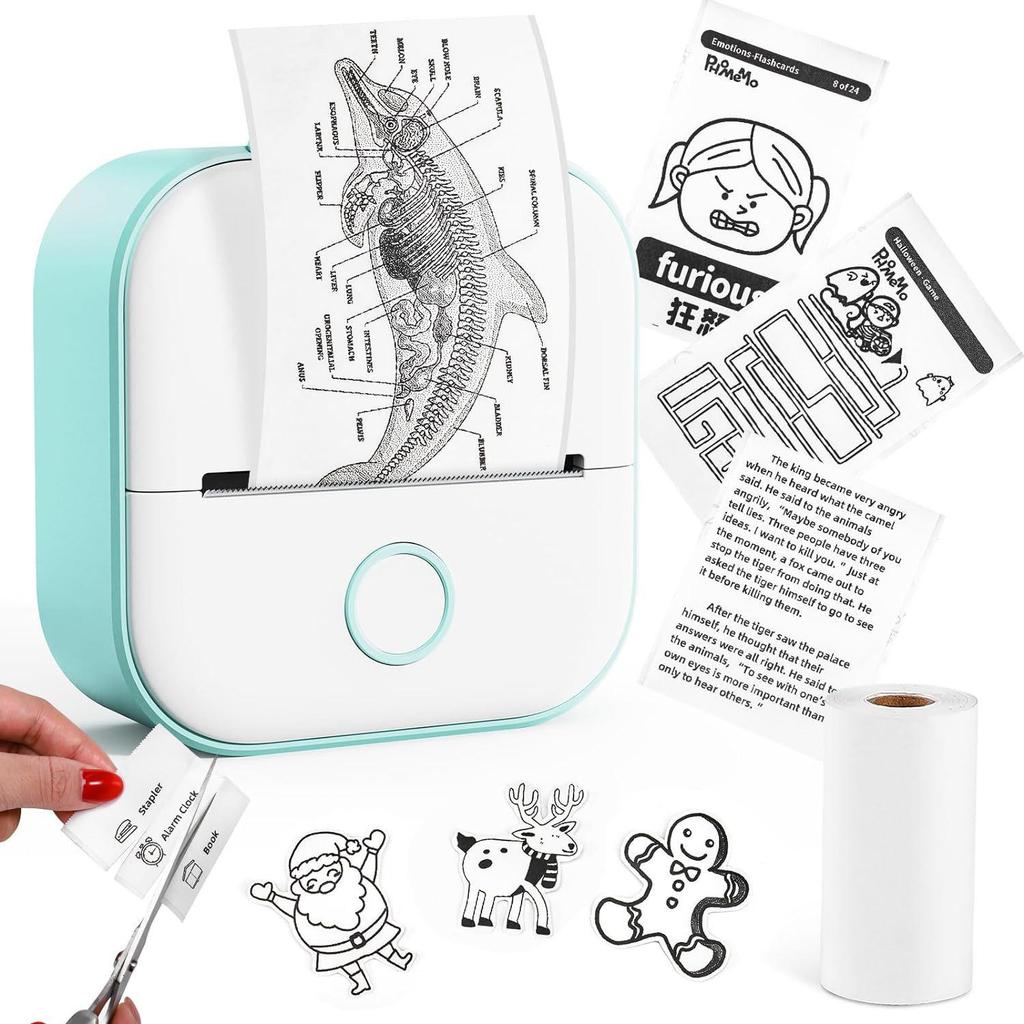 Phomemo M02X Bluetooth Portable Photo Printer - Compact, Wireless & Thermal Mobile Printing