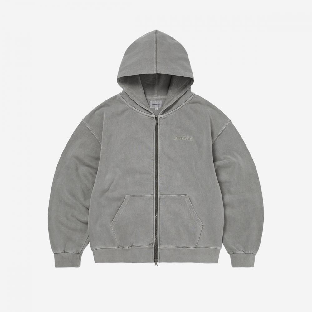 Thisisneverthat Waffle Lined Zip Up Hoodie Tn253tswhz01