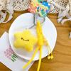 Soft Star Doll Pendant Cartoon Chirping Star Pendant Cute Plush Star Keychain  Kids