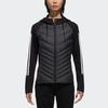 Adidas Neo Daily Daunenjacke mit schmaler Passform und Kapuze Damen Oberbekleidung Schwarz DM4349