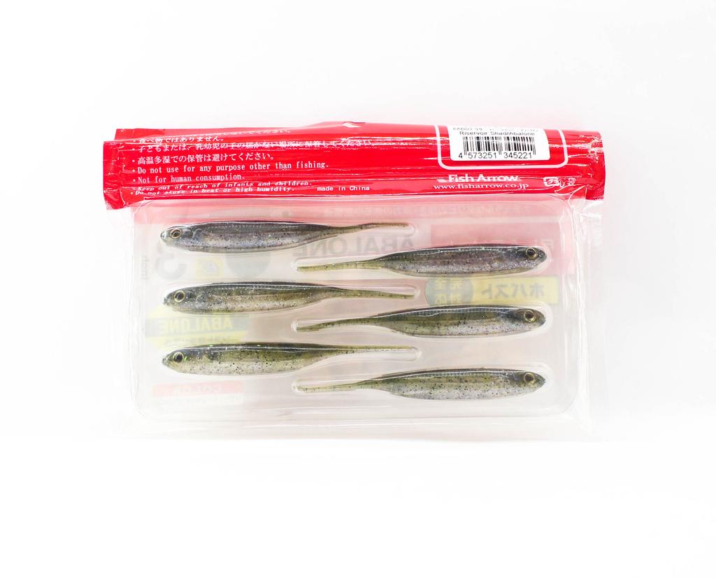 Fish Arrow Soft Lure Flash J Abalone 3 Inch #03 (5221)