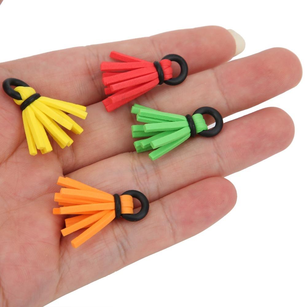 12PCS Foam Fly Fishing Float High Buoyancy 4 Colors Mixed Fly Fishing Indicators Lightweight Fishing Positioning Floats